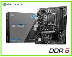 MB MSI PRO H610M-E DDR5 LGA1700