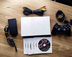 Sony PlayStation 2 Slim White Sun