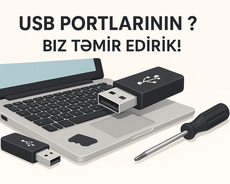 Noutbuk Usb portların təmiri