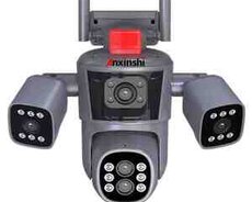 Wi-Fi PTZ Kamera 360FHD 12MP4K+64GB