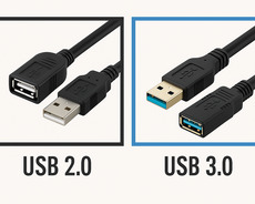 Usb üçün uzadıcı kabellər