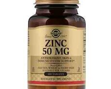 Vitamin Solgar Zinc 50 mg 100 Tablets