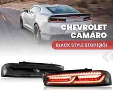 Chevrolet Camaro Black style stop isigi