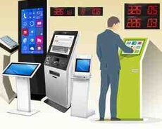 Banklar və xəstəxanalar üçün elektron növbə sistemi