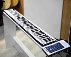 Elektro piano AG - A88 Qatlanan Piano White