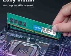 RAM Crucial 16 Gb DDR4-3200 UDIMM
