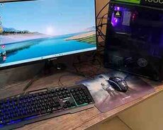 Gaming dəst Gaming Monitor+Gaming PC