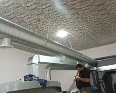 Havalandirma Sistemlerin Hazirlanmasi vr Qurasdirilmasi, Her Ölçüde ve