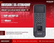 Girişə biometrik nəzarət terminalı Hikvision DS-K1T804BMF