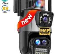 Wi-Fi PTZ Kamera 360FHD 6MP+64GB