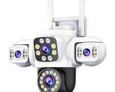 Wi-Fi PTZ Kamera 360FHD 6MP2K+64GB
