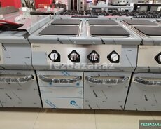 Dörd gözlü Elektrikli Ocaq