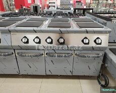 Altı gözlü Elektrikli Ocaq