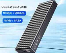 SSD box M.2 NvmeSata Orico TypeC