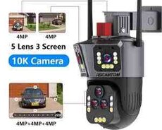 Wi-Fi PTZ Kamera 360FHD 8MP4K+64GB