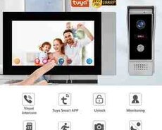Tuya Home Smart domofon 4 wire (Sensor, WiFi, 7 Düym)