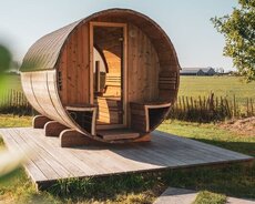Barrel Sauna, Kub Sauna, Outdoor Sauna