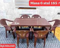Masa və oturacaqlar