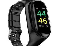 Smart saat + Qulaqlıq 2si 1-də (Qara) 017ACC06