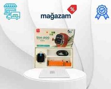 Smart saat Watch Sim200 Black