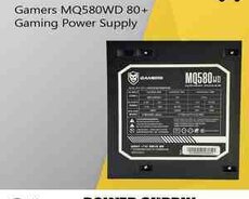 Qida bloku Gamers MQ580WD 80+ Gaming