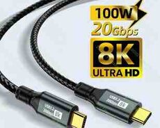 Typec kabel 3 Metr Thunderbolt 3