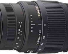 Sigma 70-300 mm f, 4-5.6 DG Macro