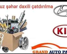 Hyundai, Kia,Nissan, Toyota, Mitsubishi ehtiyat hissələri