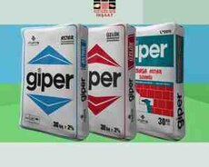 Astar, üzlük, suvaq Giper