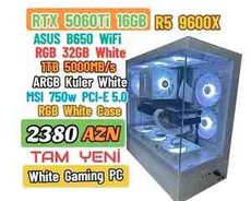 Masaüstü kompüter RTX ECO White Gaming PC