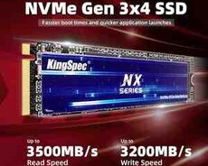 SSD KingSpec 1TB M.2 (NVMe)