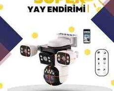 3 lens wifi kamera 10X optic zoom