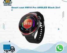 Smart saat HW10 Pro AMOLED Black 2in1