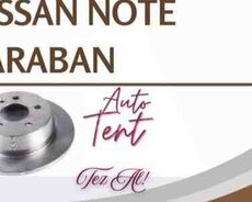 Nissan Note barabanı
