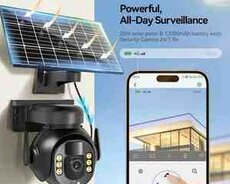 Simsiz 4G sim kartl Solar ptz kamera 360 3mp, 2K