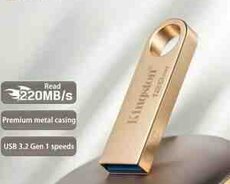 Flaş kart Kingston DataTraveller SE9 G3 64GB Gold