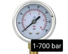 Manometrlər 0-700 bar