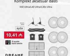 Tozsoran aksesuar dəsti Dreame X40 Ultra, L40 Ultra, L30s Ultra