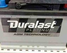 Akkumulyator AGM Duralast 70Ah Amerika