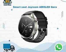Smart saat Joyroom AMOLED Qara