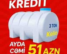 Su çəni 3 ton