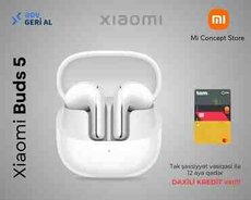 Bluetooth Qulaqlıq Xiaomi Buds 5 Ceramic White