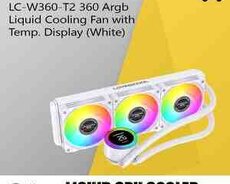 ARGB CPU kuler LovingCool LC-W360-T2 360 with Display (White)