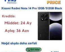 Xiaomi Redmi Note 14 Pro Midnight Black 512GB, 12GB