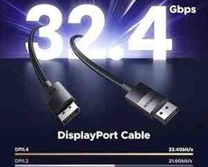 Cable UGREEN DP114 80390 DP Male to male1.4 Cable 8K, 60HZ 1m