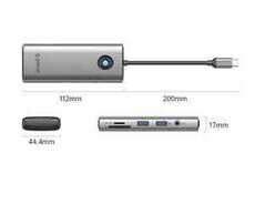ORICO-PW11-8PC-GY-EP 8-in-1 Docking Station