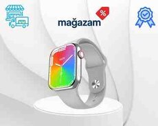Smart saat CT 9 Max Silver