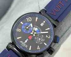 Qol saatı Louis Vuitton Dark Blue for Men