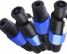 Başlıqlar Speakon Neutrik, XLR Amphenol