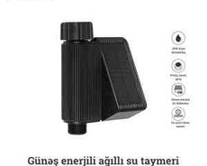 Günəş Enerjili Ağıllı WiFi Su Taymeri